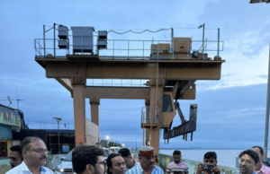 माचागोरा डेम का अचानक निरीक्षण में पहुँचे सांसद श्री बंटी विवेक साहू