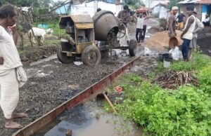 सिस्टम की पोल खोलती तस्वीर उजागर.. सुखारी कला सीसी रोड..