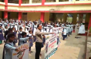 शासकीय मॉडल हायर सेकेंडरी स्कूल तामिया एवं शासकीय हाई स्कूल धूसावानी में बाल अधिकार संरक्षण और सम्मान समारोह