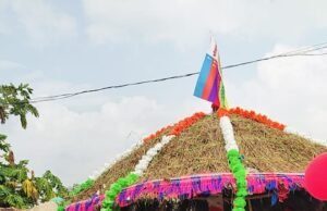 एक ऐसी शिक्षिका जो सेवानिवृत होने पर बैलगाड़ी के रथ में 3 किमी चलकर दी शिक्षिका अलका विभूते को अनोखी विदाई..