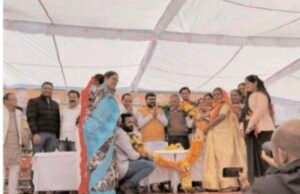 बिछुआ स्वास्थ्य शिविर में शामिल हुए सांसद विवेक बंटी साहू..