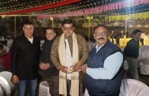 पंजाबी समाज ने मनाया लोहड़ी पर्व वरिष्ठ जनों का किया सम्मान…