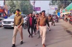 छिंदवाड़ा पुलिस ने निकला उपद्रवियों का जुलुस…