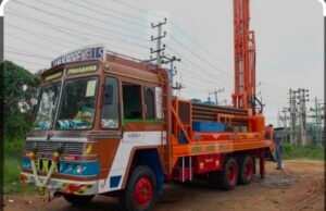 मप्र का टैक्स पटाए बिना दुसरे प्रदेश की बैरिंग मशीन जिलें में कर रही अवैध रूप से नलकूप खनन कर रही..?