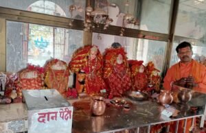 छोटा मैहर के नाम से प्रसिद्व पहाड़ी पर स्थित अमरवाड़ा का मॉ शारदा देवी मंदिर