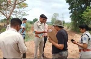 नरसिंहपुर रोड पर ग्राम पंचायत राजा खोह ढाना में मिला अज्ञात व्यक्ति का शव