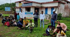 पांढुर्णा जिले के ग्राम मोहखेड़ी में “एक पेड़ मां के नाम” अभियान के अंतर्गत किया गया पौधारोपण कार्यक्रम का आयोजन