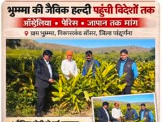 भुम्मा की हल्दी विदेशों तक पहुंची, एक एकड़ से ढाई लाख तक कमाई, जिलें के किसानों के लिए बने प्रेरणा स्रोत