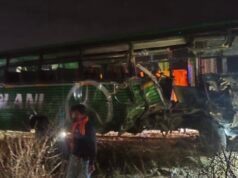 बस और पिकअप में भीषण भिड़ंत, 10 की मौत, 26 घायल — सीएम के कार्यक्रम से लौट रहे थे ग्रामीण…!