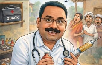 प्रशासन को खुली चुनौती: कपुरदा (चौरई) में झोलाछाप का अवैध क्लीनिक, कार्रवाई पर उठे सवाल..?