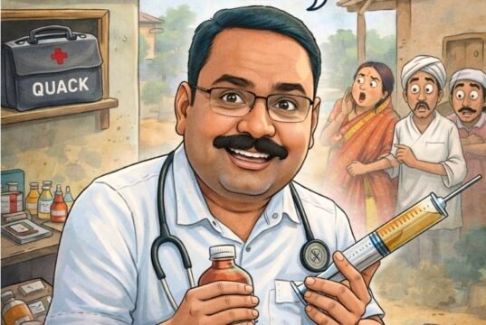 प्रशासन को खुली चुनौती: कपुरदा (चौरई) में झोलाछाप का अवैध क्लीनिक, कार्रवाई पर उठे सवाल..?