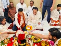 वीर हनुमान की भक्ति में लीन हुए कमलनाथ और नकुलनाथ …