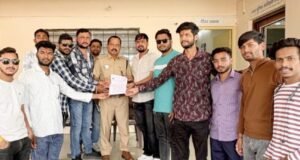 जब थाना ही सुरक्षित नहीं, तो जनता की सुरक्षा कैसे? — युवक कांग्रेस का तीखा सवाल..!