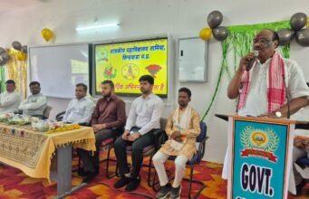 तामिया में केंद्रीय मंत्री दुर्गादास उइके का दौरा, छात्रों से संवाद और गांव में किया होम-स्टे भ्रमण