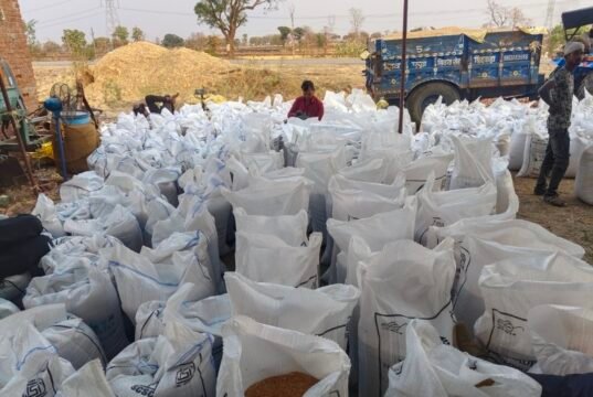 चौरई के गोपालपुर खरीदी केंद्र में अव्यवस्था चरम पर, दो दिन से खुले में पड़ा किसानों का तुला हुआ गेहूं..?