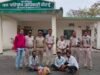 काले हिरण के शिकार में तीन गिरफ्तार, एक आरोपी फरारवन विभाग की कार्रवाई, मांस काटते रंगे हाथ पकड़े गए आरोपी