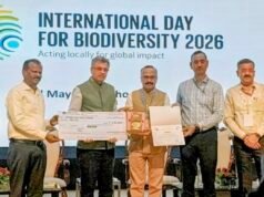 छिंदवाड़ा का गौरव बढ़ाने वाले विनोद तिवारी को मिला राज्य स्तरीय जैव विविधता प्रथम पुरस्कार..