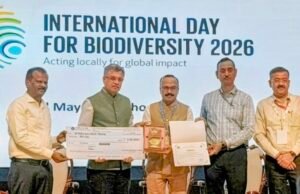 छिंदवाड़ा का गौरव बढ़ाने वाले विनोद तिवारी को मिला राज्य स्तरीय जैव विविधता प्रथम पुरस्कार..