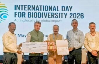 छिंदवाड़ा का गौरव बढ़ाने वाले विनोद तिवारी को मिला राज्य स्तरीय जैव विविधता प्रथम पुरस्कार..