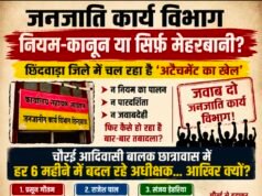चौरई आदिवासी बालक छात्रावास बना प्रयोगशाला! छह महीने में तीन अधीक्षक बदले, बच्चों के भविष्य से खिलवाड़ के आरोप..!