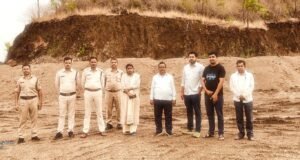 अवैध रेत भंडारण पर प्रशासन की बड़ी कार्रवाई, 780 घनमीटर रेत जप्त