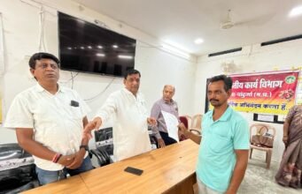जनकल्याण शिविर में 5 हितग्राहियों को मिला खाद्यान्न पात्रता प्रमाण पत्र..
