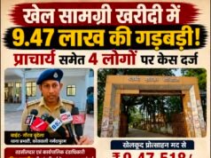 खेल सामग्री खरीदी में 9.47 लाख की गड़बड़ी, प्राचार्य समेत चार पर धोखाधड़ी का केस दर्ज