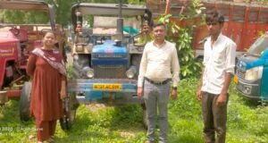 अवैध रेत परिवहन पर खनिज विभाग का शिकंजा, ट्रैक्टर-ट्रॉली जब्त