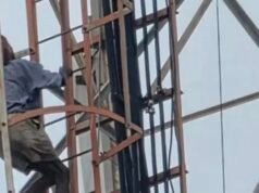 बीएसएनएल टावर पर चढ़ा युवक, रेस्क्यू जारी