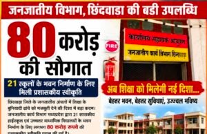 80 करोड़ की सौगात: जनजातीय विभाग के 21 स्कूलों को मिले नए भवन, आदिवासी अंचलों की शिक्षा को मिलेगी नई उड़ान..