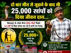 दो बार मौत को मात, फिर भी नहीं रुका जुनून: 25 हजार से अधिक सांपों को दिया नया जीवन