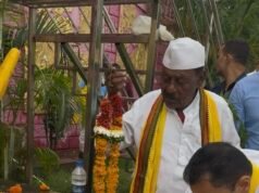 नकुलनाथ ने विश्व आदिवासी दिवस पर रानी दुर्गावती के चरणों में टेका माथा..