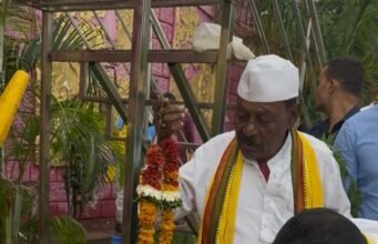 नकुलनाथ ने विश्व आदिवासी दिवस पर रानी दुर्गावती के चरणों में टेका माथा..