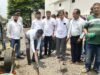 सर्रा के वार्ड क्रमांक 35 को मिली पक्की सड़क की सौगात: 13 लाख रुपये की लागत से होगा निर्माण; महापौर श्री विक्रम अहके ने किया भूमि पूजन