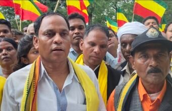8 सूत्रीय मांगों को लेकर राज्यपाल के नाम सौंपा ज्ञापन,यूरिया की टोकन व्यवस्था खत्म करने, आदिवासियों को वन पट्टे, रिक्त पदों पर भर्ती और महंगाई कम करने की उठी मांग