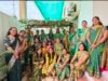 श्रीधाम रेसीडेंसी में हरियाली तीज की धूम हरे परिधानों में सजी महिलाओं ने बिखेरा सावन का रंग, राधा-कृष्ण की प्रस्तुति ने मोहा मन