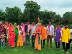 सावन में धर्ममय हुआ बींझावाड़ा, सैकड़ों कांवड़ियों ने पैदल पहुंचकर रत्नेश्वर महादेव का किया जलाभिषेक..