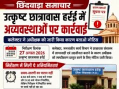 उत्कृष्ट छात्रावास हर्रई में अव्यवस्थाओं पर अधीक्षक को कारण बताओ नोटिस