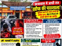 छात्रावास में आधी रात ‘खौफ की पाठशाला’!जूनियर छात्रों को जलते अंगारों की कथित सजा..!