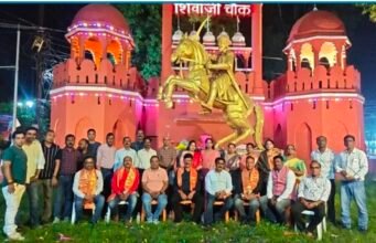 मराठा क्षत्रिय समाज ने प्रेस एसोसिएशन के नवनिर्वाचित पदाधिकारियों का किया सम्मान