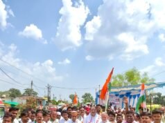 जल, जंगल और जमीन के मुद्दों को लेकर कांग्रेस की जन जागरण पदयात्रा शुरू