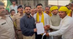 दूधी बांध के विरोध में ग्रामीणों का आंदोलन, अनिश्चित कालीन धरना शुरू…