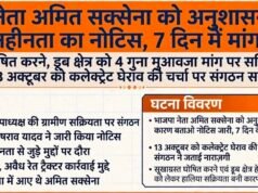 भाजपा नेता अमित सक्सेना को अनुशासनहीनता का नोटिस, 7 दिन में मांगा जवाब..